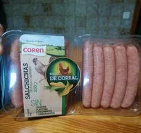 Mängden socker i Salchichas de pollo campero