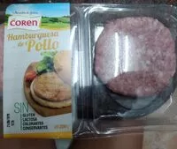 Mängden socker i Hamburguesa de pollo