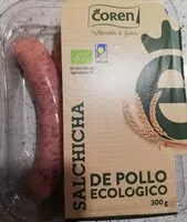 Mängden socker i Salchichas de pollo