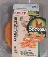 Mängden socker i Hamburguesa de pollo campero