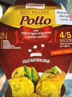 Mängden socker i Pollo relleno