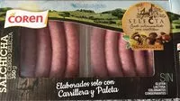 Mängden socker i Salchicha de cerdo Selecta