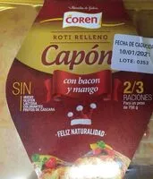 Mängden socker i Roti relleno