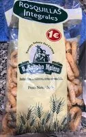 Mängden socker i Rosquillas de pan integrales