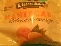 Mängden socker i Mantecado relleno de naranja