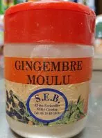 Mängden socker i Gingembre moulu