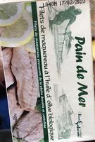 Mängden socker i Makrele Fish FILETS HUILE OLIVE