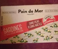 Mängden socker i Sardines à l'huile d'olive biologique