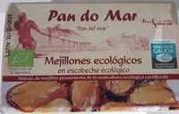 Mängden socker i Mejillones en escabeche ecológico
