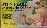 Mängden socker i Atun claro en aceite de oliva