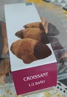 Mängden socker i Croissant 1/2 baño