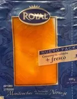 Mängden socker i Minilonchas de salmon ahumado