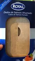 Mängden socker i Dados de salmon ahumado