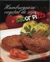 Mängden socker i Hamburguesa de soja sabor pizza