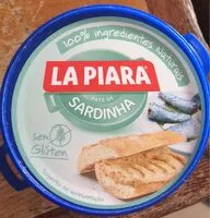 Mängden socker i Paté de sardinha