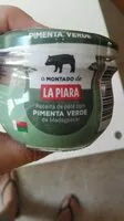 Mängden socker i Paté a la pimienta verde -grasa tarro