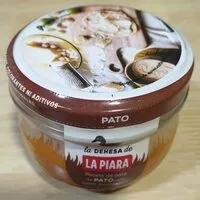 Mängden socker i Pate de pato con queso parmesano