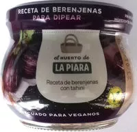 Mängden socker i Hummus de berenjena con tahini