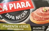 Mängden socker i La Piara tapa negra Pimienta Verde