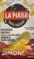 Mängden socker i Patatas fritas con sabor a pate y jamon
