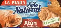 Mängden socker i Paté de atún de escabeche