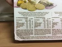 Mängden socker i Galletas Con Ciruelas Sin Azucar