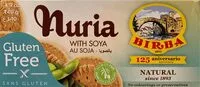 Mängden socker i Nuria sin gluten
