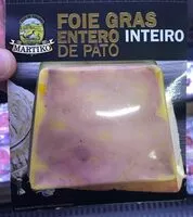 Mängden socker i Foie gras entero de pato mi cuit