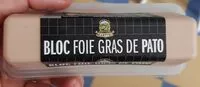 Mängden socker i Bloc foie gras de pato
