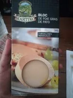 Mängden socker i Bloc de foie gras de pato medallones