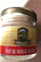 Mängden socker i Pate de pato al oporto