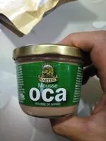 Mängden socker i Mousse Oca