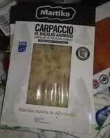 Mängden socker i Carpaccio de bacalao ahumado