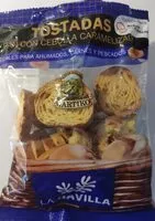 Mängden socker i Tostadas cebolla caramelizada