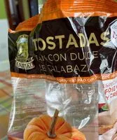 Mängden socker i Tostadas pan con dulce de calabaza