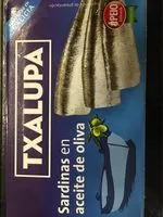 Mängden socker i Txalupa sardinas