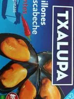 Mängden socker i Moules à l'escabeche piquantes