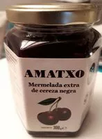 Mängden socker i Confiture de cerises noires