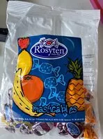 Mängden socker i Caramelos masticables