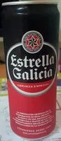 Socker och näringsämnen i Estrella galicia