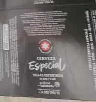 Mängden socker i Cerveza especial