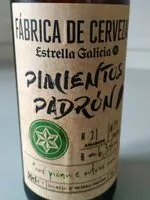 Mängden socker i Cerveza pimientos de padrón