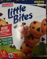 Mängden socker i Little bites mini muffins con pepitas de chocolate