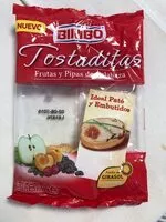 Mängden socker i Tostaditas con frutas y pipas de calabaza ideal