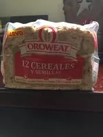 Mängden socker i Oroweat 12 cereales y semillas