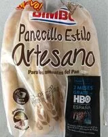 Mängden socker i Panecillo bimbo estilo artesano