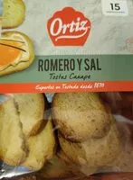 Mängden socker i Tostas canapé Romero y Sal