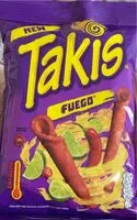 Mängden socker i Takis