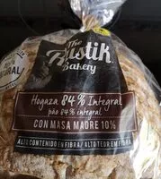 Mängden socker i Hogaza 84% Integral. Con masa madre 10%