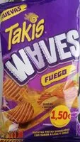 Mängden socker i Takis Waves Fuego